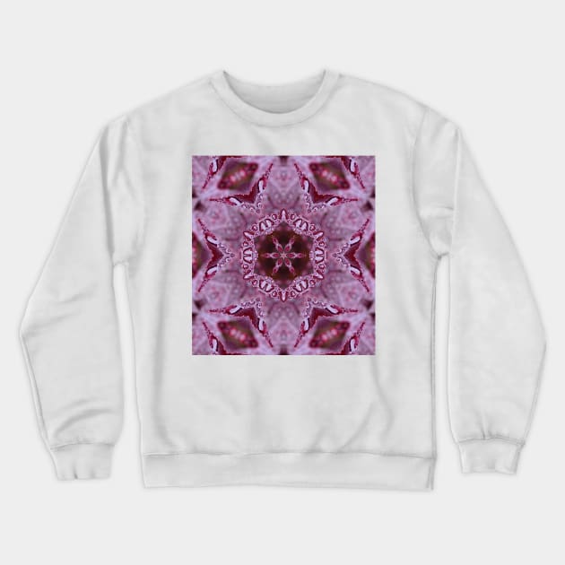 Red Acer Leaves Crewneck Sweatshirt by avrilharris